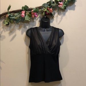 White House Black Market Mesh Tank Top